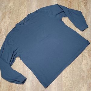 L.L.BEAN MENS COTTON LONG SLEEVE TEE SIZE 2XL REG